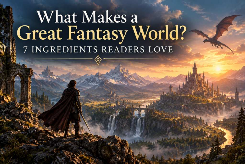 What makes a great fantasy world – magical kingdom, dragon and fantasy adventurer